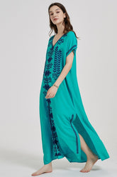 Boho Print Slit Dress | Dress In Beauty